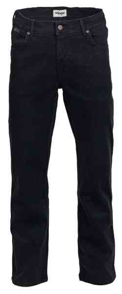 Wrangler Texas Stretch - Black Overdye - Herren Jeans